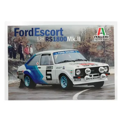 Italeri Ford england Escort Mkii N 5 Rally Montecarlo 1979 H.mikkola - A.hertz 1:24 /