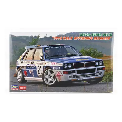 Hasegawa Lancia Super Delta Hf Integrale Polizia N 21 Rally Appennino Reggiano 1993 1:24