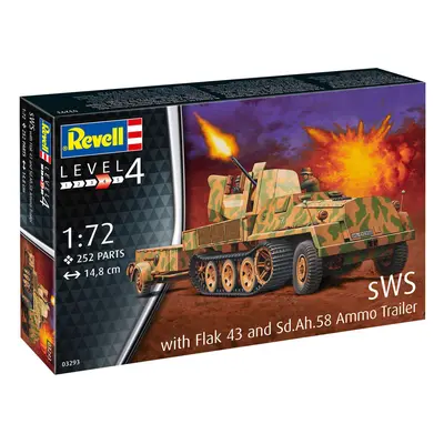 Revell sWS mit Flak-Aufbau als Sfl. mit 3,7cm Flak 43 (1:72)