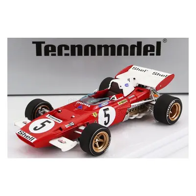 Tecnomodel Ferrari F1 312b2 N 5 4th Germany Gp 1971 M.andretti 1:43 Červená Bílá