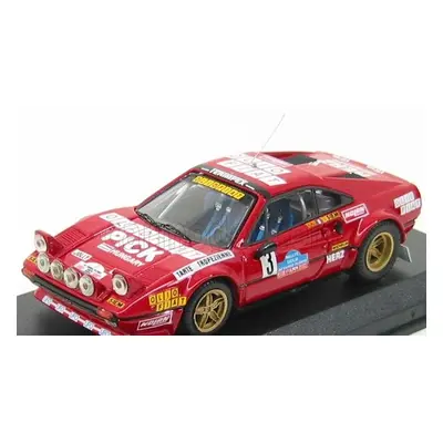 Best-model Ferrari 308 Gtb Gr.4 N 3 Targa Florio 1980 Andruet - Biche 1:43 Red