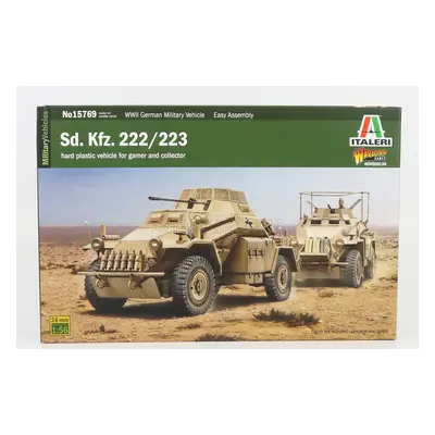 Italeri Tank Sd. Kfz. 222/223 German Military Vehicle 1945 1:56 /