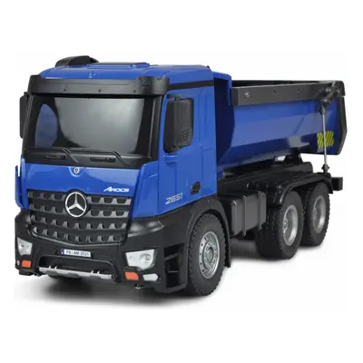 RC kamion Amewi Mercedes-Benz Arocs, modrá