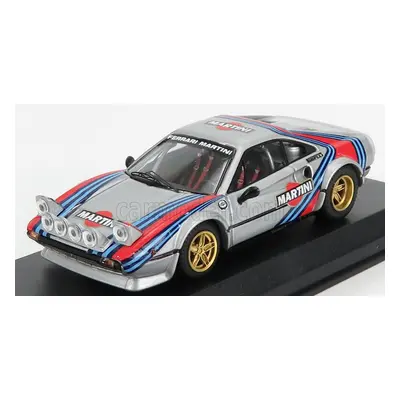 Best-model Ferrari 308gtb Gr.4 Rally Martini Racing Automobile 1:43, stříbrná