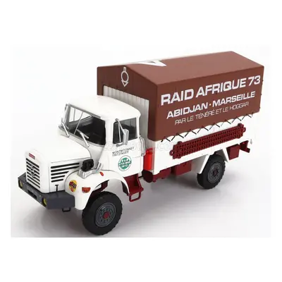 Edicola Berliet L64 Truck Telonato N 4 Rally Raid Afrique Abidjan 1:43, bílá