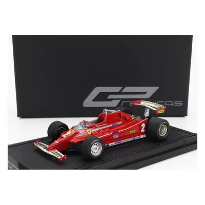 Gp-replicas Ferrari F1 126c N 2 Qualifyng Monza Gp Italy 1980 Gilles Villeneuve 1:43 Red