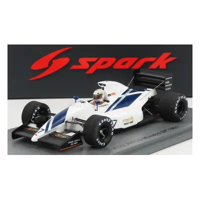 Spark-model AGS F1 Jh25b N 17 Monaco Gp 1991 G.tarquini 1:43 Bílá