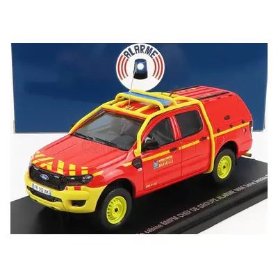 Alarme Ford USA Ranger Pick-up Double Cabine Vr-1-15 Bmpm Hasiči 2011 1:43, červená