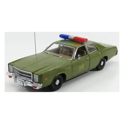 Greenlight Plymouth Fury U.s. Army Military Police 1977 - A-team 1:18 Vojenská Zelená