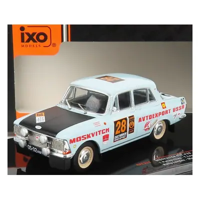 Ixo-models Moskvitch 412 N 28 Rally London - Mexico 1970 1:43, světle modrá