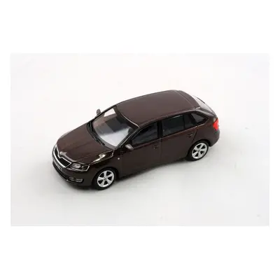 Abrex Škoda Rapid Spaceback (2013) 1:43 - Hnědá Topaz Metalíza