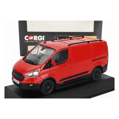 Vanguards Ford england Transit Custom Van 2018 1:43 Červená Černá