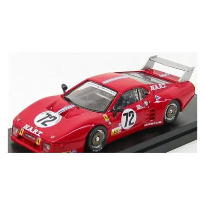 Best-model Ferrari 512bb Lm Team N.a.r.t. N 72 1:43, červená