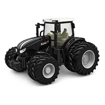 RC kovový traktor Korody 8kolový 1:24, černý