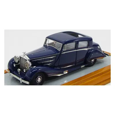 Ilario-model Rolls royce Piii 3bt85 Sedanca De Ville Hooper Open Roof 1937 1:43 Blue