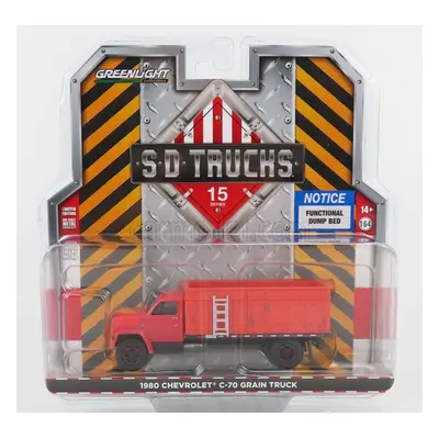 Greenlight Chevrolet C-70 Truck 2-assi 1980 1:64 Red