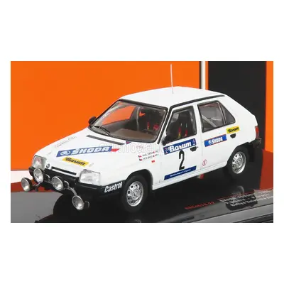 Ixo-models Škoda Favorit 136l N 2 Rally Valasskaa Zima 1989 P.sibera - P.gross 1:43 Bílá