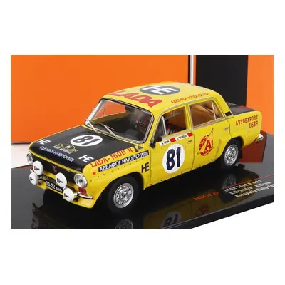 Ixo-models Lada fiat 1600r N 81 Ally Acropolis 1977 S.brundza - A.brum 1:43 Žlutá Matná Černá