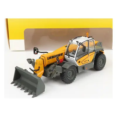 Ros-model Liebherr Telehandelr Tl435-13 Ruspa Gommata - Tractor Scraper 1:50 Žlutá Šedá