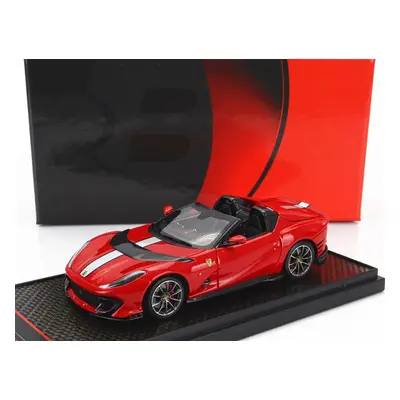 Bbr-models Ferrari 812 Competizione A Spider 2022 - Silver Wheels 1:43, červená