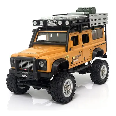 RC auto D90X28 Metall Scale Crawler, žlutá