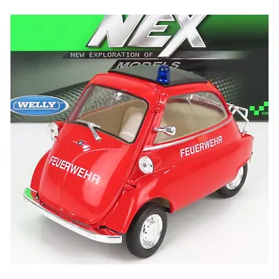 Welly BMW Isetta Feuerwehr 1955 1:18 Červená Černá