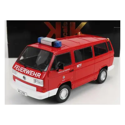 Kk-scale Volkswagen T3 Minibus Syncro Feuerwehr 1987 1:18 Red