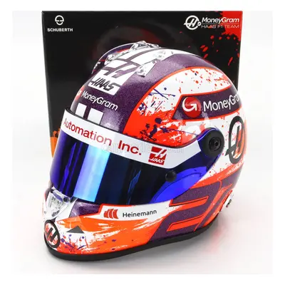 Mini helmet Schuberth helma F1 Nico Hulkenberg Team Moneygram Haas N 27 1:2