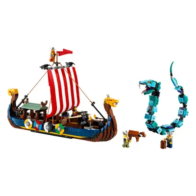 LEGO Creator - Vikingská loď a mořský had