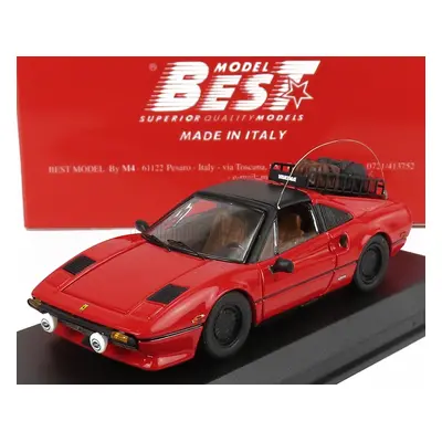 Best-model Ferrari 308 Gtsi Usa 1982 Rally Mission - Artic Circle 2021 1:43, červená