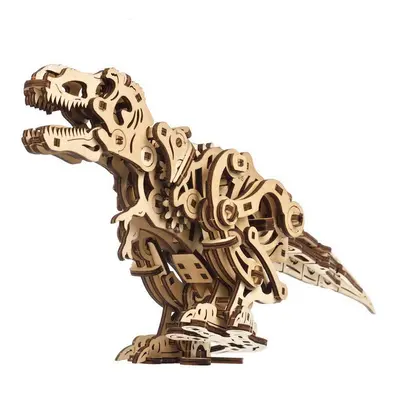 Ugears 3D dřevěné mechanické puzzle Tyrannosaurus Rex