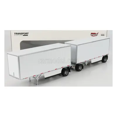 Dm-models Trailer Auto-articolato Wabash National 28' 1:50 Bílá