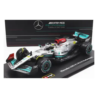 Bburago Mercedes gp F1 W13e Team Mercedes-amg Petronas F1 N 44 1:43, stříbrná