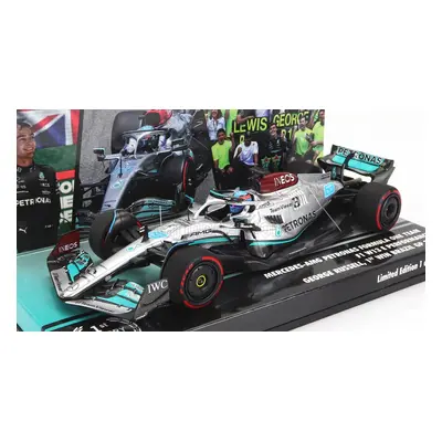 Minichamps Mercedes gp F1 W13e Mercedes-amg Petronas F1 N 63 1:43, stříbrná