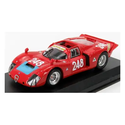 Best-model Alfa romeo 33.2 N 248 Targa Florio 1969 Pinto - Alberti 1:43 Red