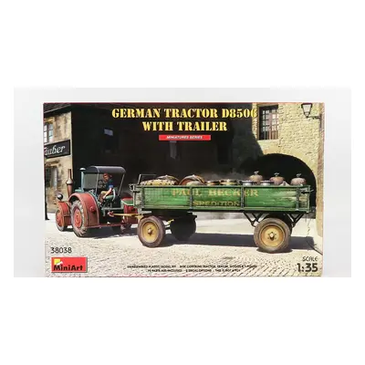 Miniart Lanz Bulldog D8506 Tractor With Trailer 1942 1:35 /