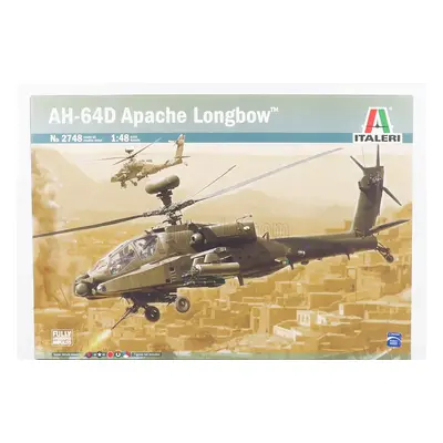 Italeri Hughes Ah-64d Apache Longbow Helicopter Military 1975 1:48 /