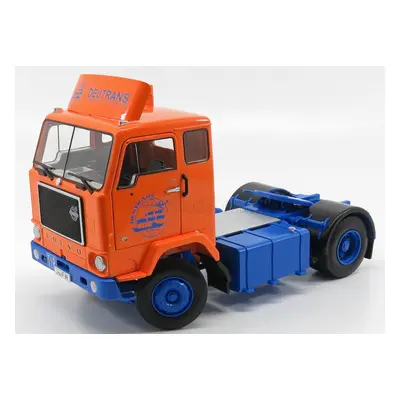 Road-kings Volvo F88 Tractor Truck Transports Deutrans 1965 1:18 Oranžová Modrá