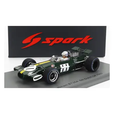 Spark-model Brabham F1 Bt26a N 11 Dutch Gp 1969 J.brabham 1:43 Zelená Žlutá