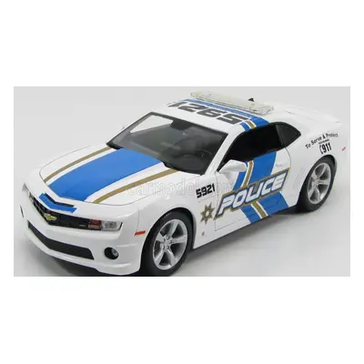 Maisto Chevrolet Camaro Ss Rs Police Fire Medical 2010 1:18 Bílá Modrá