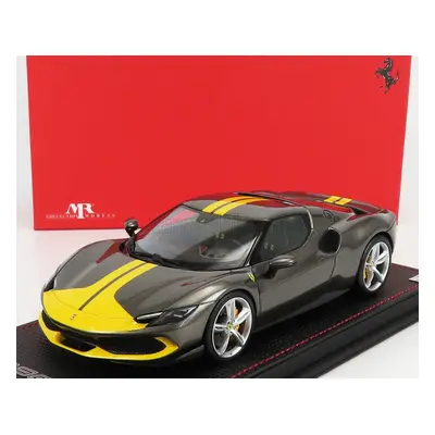 Mr-models Ferrari 296 Gtb Hybrid 830hp V6 Assetto Fiorano 2021 - Con Vetrina - With Showcase 1:1