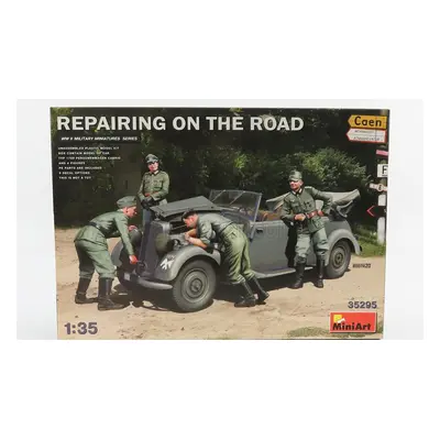 Miniart Mercedes benz Type 170v Military 1936 - Repairing On The Road 1:35 /