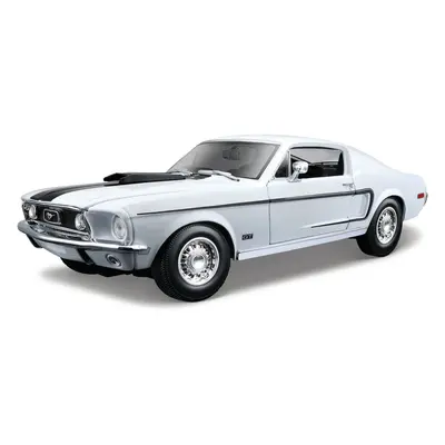 Maisto Ford Mustang GT Cobra Jet 1968 1:18 bílá