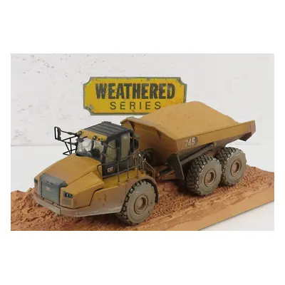 Dm-models Caterpillar Cat745 Kloubový dumper 1:50, žlutá