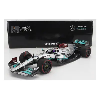 Minichamps Mercedes gp F1 W13e Mercedes-amg Petronas F1 N 63 1:18, stříbrná