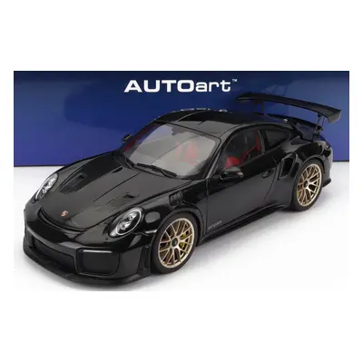 Autoart Porsche 911 991-2 Gt2 Rs Weissach Package 2019 1:18 Black