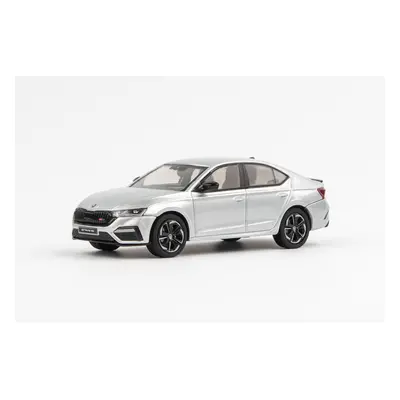 Abrex Škoda Octavia IV RS (2020) 1:43 - Stříbrná Brilliant Metalíza