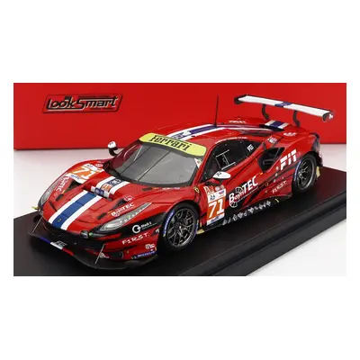 Looksmart Ferrari 488 Gte Evo 3.9l Turbo V8 Team Spirit Of Race N 71 1:43, červená