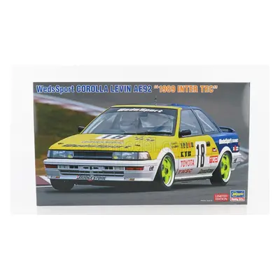 Hasegawa Toyota Corolla Levin Ae92 N 18 Inter Tec 1989 T.asano - M.hagiwara 1:24 /