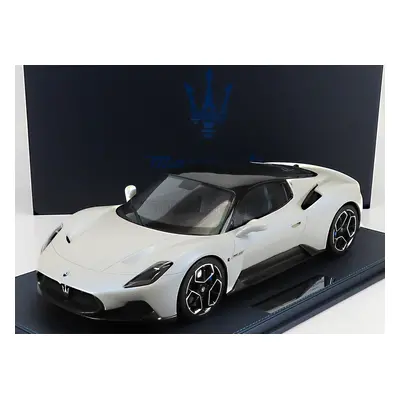 Maserati models Maserati Mc20 2020 - Con Vetrina - With Showcase 1:12 Bianco Audace - Matná Bílá